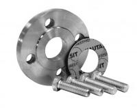 Комплект плоских стальных фланцев
