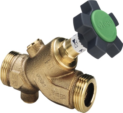 Наклонный вентиль Easytop CRV (с обр.клапаном) с SC‑Contur, модель 2238.5, Viega В Глазове