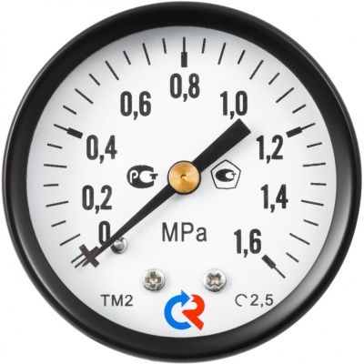 Манометр тип ТМ с гидрозаполнением, класс точности 1,0, Росма В Глазове