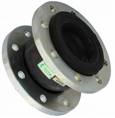Компенсатор резиновый Tecofi DI 7240N  Ду32-600 Ру16, фланцевый, уплотнение - EPDM/нитрил В Глазове