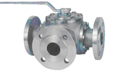 Кран шаровой трехходовой Pekos P84, фланцевый В Глазове