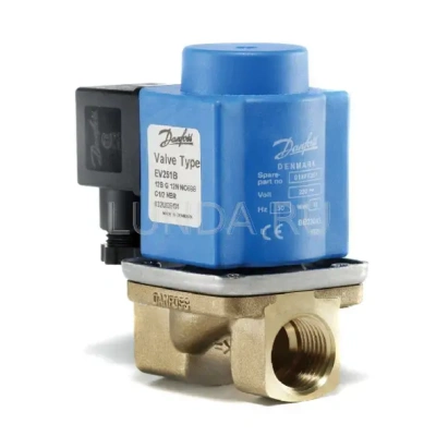 Клапан соленоидный EV251B с принудительным подъемом, c катушкой, Danfoss В Глазове