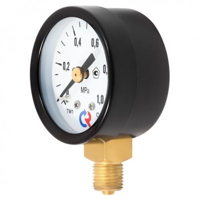 Манометр с электроконтактной приставкой, тип ТМ серия 10, подключение снизу, Росма В Глазове