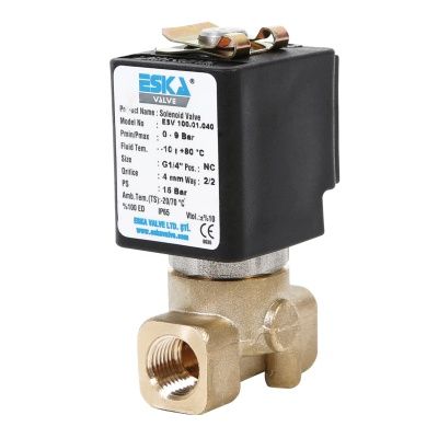 Электромагнитный клапан прямого действия ESKA VALVE ESV 100-101, 120-121 НО В Глазове